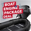 INMAR 320-MIL-HD-S (10' 8â€) Military Series Inflatable Boat + DF15AS Motor