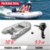 INMAR 320H-TS (10' 6â€) Air Floor Tender Inflatable Boat + DF9.9BS  motor