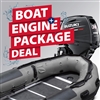 INMAR 430-PT-HD (14' 0") Patrol Series Inflatable Boat + DF30ATHL Motor