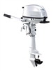 5 hp Tohatsu MFS5DLPGSPROL-SAIL PRO Four-Stroke, 25" Shaft - Manual Start - Tiller Handle